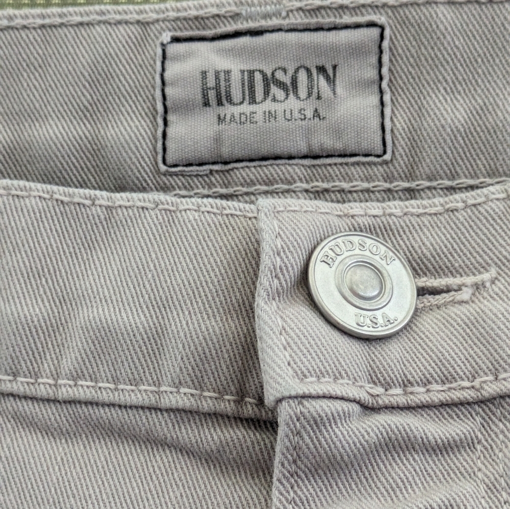 Hudson skinny jean Loulou Tuxedo Size 27 Unique Colorway USA - Picture 5 of 8